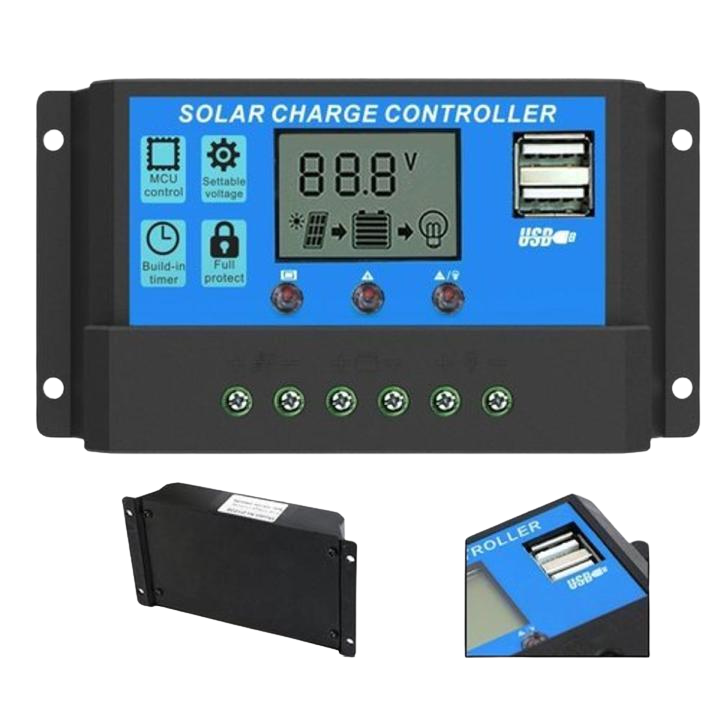 Yachu PWM Controller 10A,120W /12V ,240W / 24V