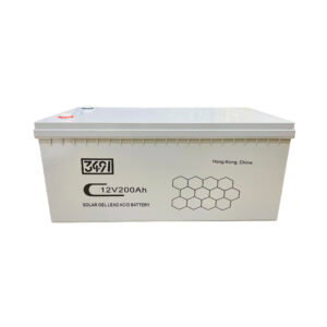 3491 brand Solar Gel Battery, 12V 200AH, 48KG