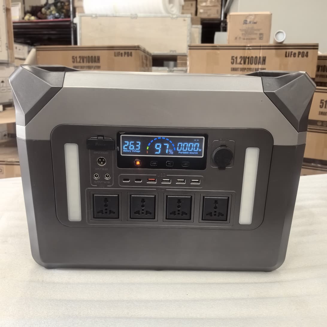 3000w portable power station (2.56kwh Lithium battery with 3000w inverter) - Image 2